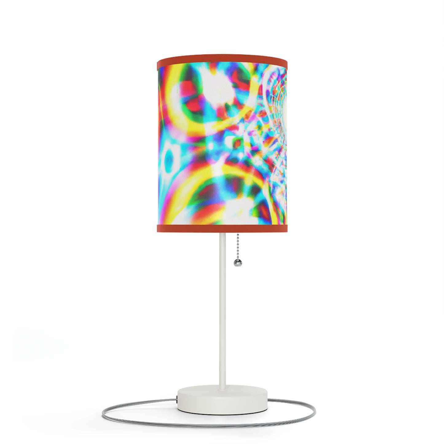 Frederico da Vinci - Trippy Infinity Patterns colored Lamp