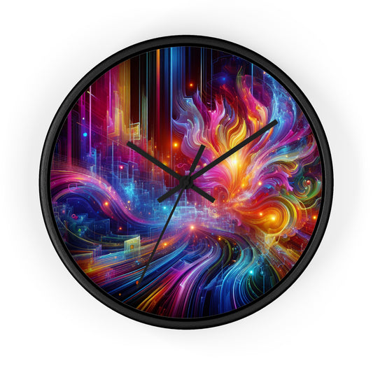 Gaspero da Firenze - Trippy Infinity Patterns Wall Clock