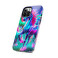 "Rainbow Dreams in Neon" NEON Unicorns Tough Phone Case