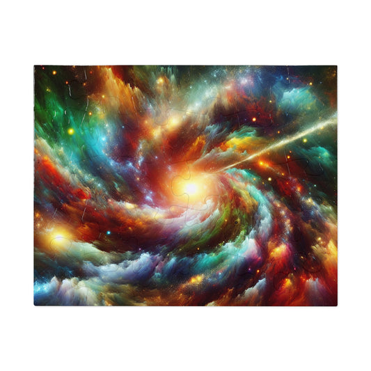 GalaxyVibes. - Neon Owls Puzzle 30, 110, 252, and 1000 Pieces