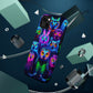 Neon Nocturnal Nook Neon Owls Premium Art Magsafe Magnet Tough IPhone 13 14 15 Pro Plus Max and Mini in Matte and Glossy Phone cases