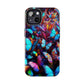 "Illuminated Flight" NEON Butterflies Tough Phone Case