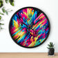 Zenobius De Vrye - Trippy Infinity Patterns Wall Clock
