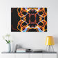 Psychedelic Infinity Orbitals. Trippy Infinity Patterns Art Canvas