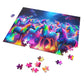 Neonu-Cluster - Neon Unicorns Puzzle 30, 110, 252, and 1000 Pieces