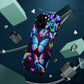 "Neon Butterflies in the Night Sky" Neon Butterflies Premium Art Magsafe Magnet Tough IPhone 13 14 15 Pro Plus Max and Mini in Matte and Glossy Phone cases