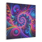 "Infinite Vibrance" Trippy infity Pattern 1/4" Glossy Acrylic Art