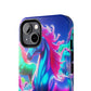 "Rainbow Dreams in Neon" NEON Unicorns Tough Phone Case