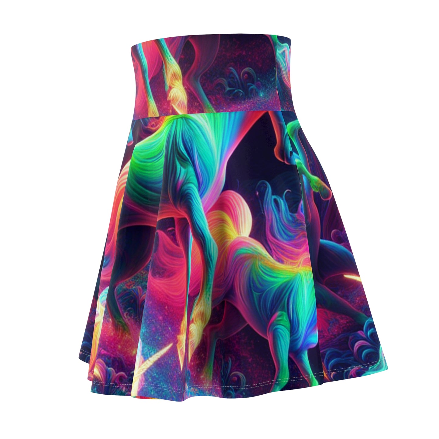 Giovanni di Corrado -NEON Unicorns Woman' Skater Skirt