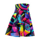 Benvenuto Bellini - Trippy Infity Patterns Woman's Skater Skirt