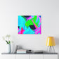 Neon Magical Joyride NEON Unicorns Art Canvas