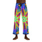 TDB Vibrant Neon Infinity Spirals. Trippy Infinity Patterns Mens Pajama Pants