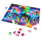 'Neon Unisplash' - Neon Unicorns Puzzle 30, 110, 252, and 1000 Pieces