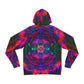 "Interdimensional Fluorescence" -Trippy Infinity Patterns AOP Hoodie