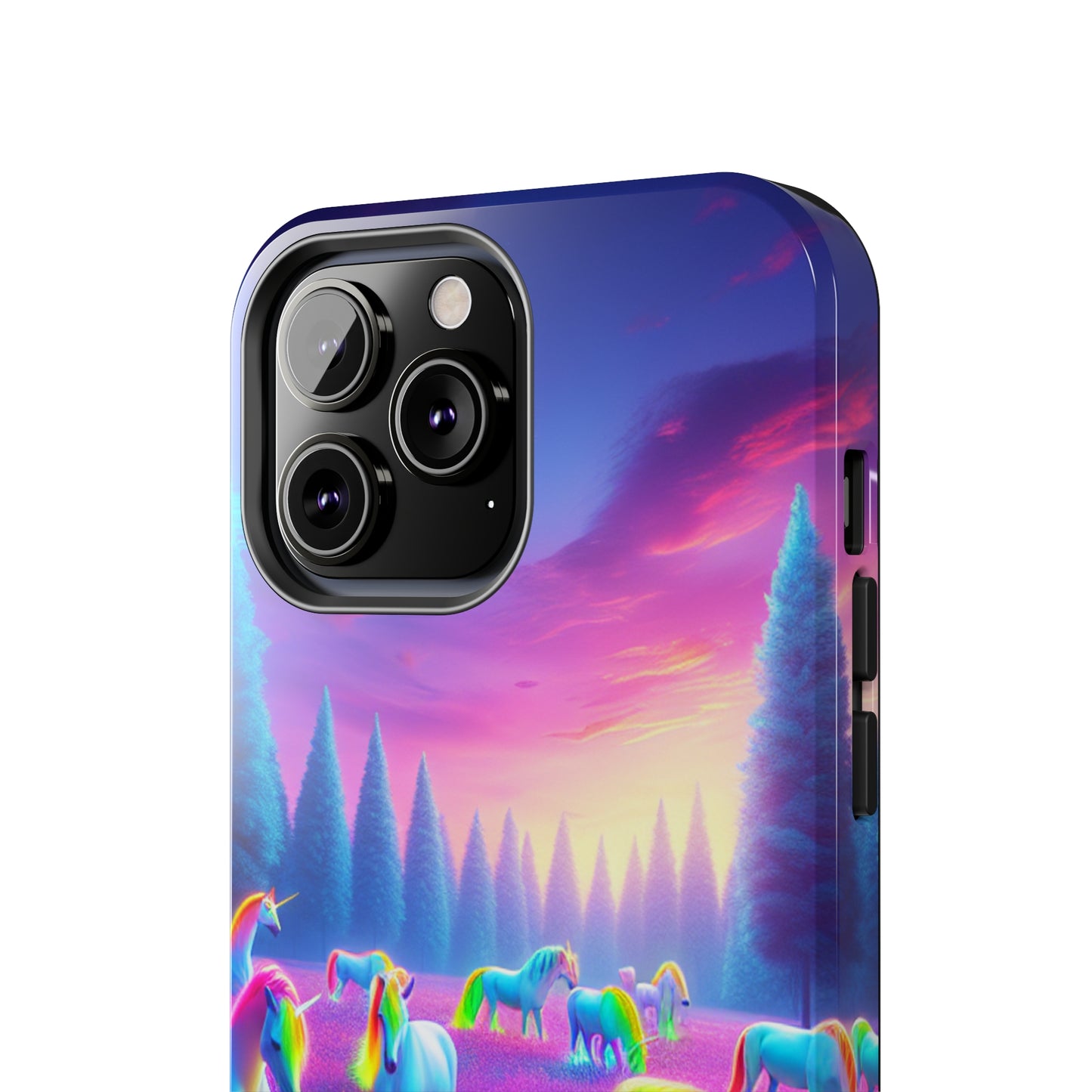Neon Mystic Unicorns. NEON Unicorns Tough Phone Case