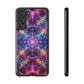Neon Infinity Maze. Infinity Patterns Art Polycarbonate Phone Case
