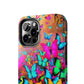 "Neonardie's Dreamscape" NEON Butterflies Tough Phone Case