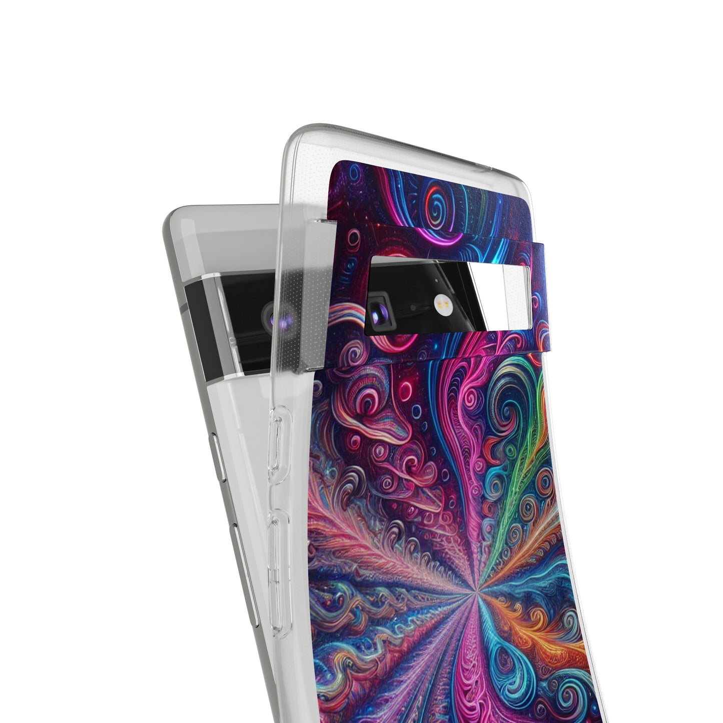 "Infinite Electrify" Infinity Patterns Art Polycarbonate Phone Case
