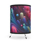 Veronica da Vinci - Trippy Infity Patterns Art Tripod Lamp