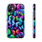 "Neon Splendor" NEON Butterflies Tough Phone Case