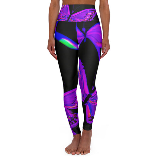 "Rainbow of Light" - Butterflies Leggings
