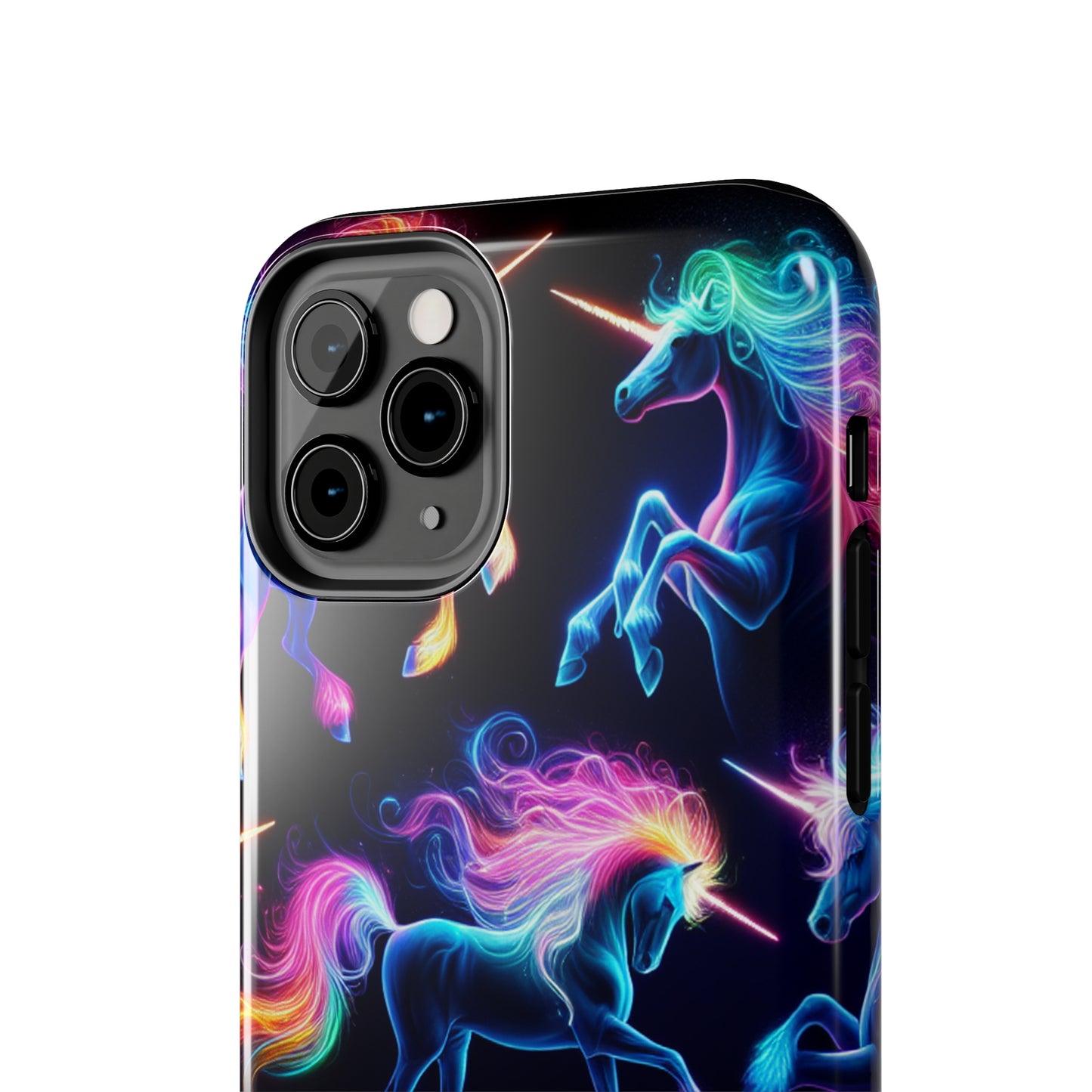 'Neon Mirage of Unicorns' NEON Unicorns Tough Phone Case