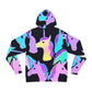"Unicorns Under the Neon Moon" - Unicorns AOP Hoodie