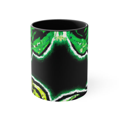 "Neon Splendor Symphony" Butterflies 11oz Mug