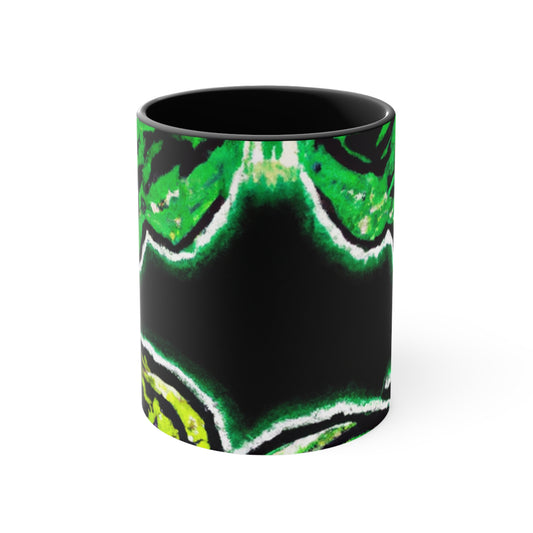 "Neon Splendor Symphony" Butterflies 11oz Mug