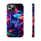 Neon Psychedelic Pupal Art NEON Unicorns Tough Phone Case Iphone 7 8 9 10 11 12 13 14 Pro Max Mini Plus XR XS SE