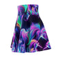 Neon Mysticism -NEON Unicorns Woman' Skater Skirt