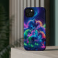 Neon Spectacle of Unicorns Neon Unicorns Premium Art Magsafe Magnet Tough IPhone 13 14 15 Pro Plus Max and Mini in Matte and Glossy Phone cases