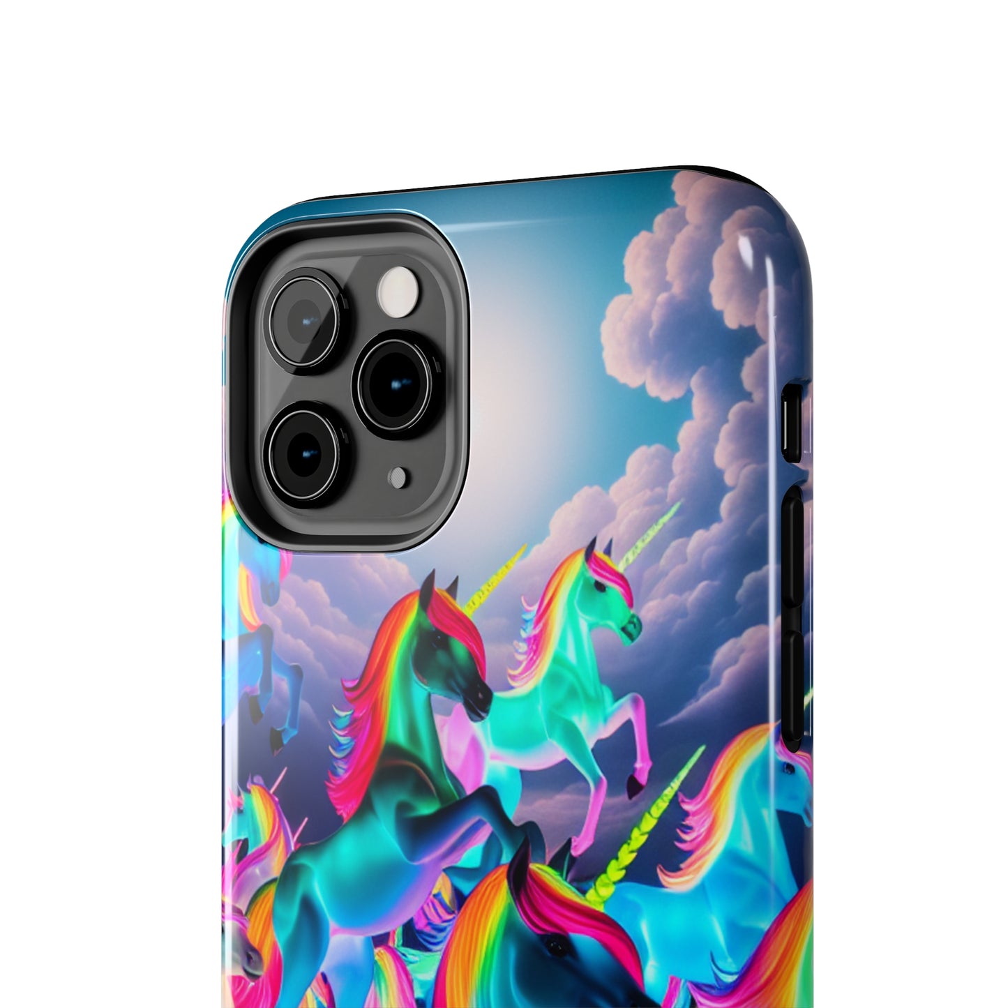 "Neon Fantasy" NEON Unicorns Tough Phone Case