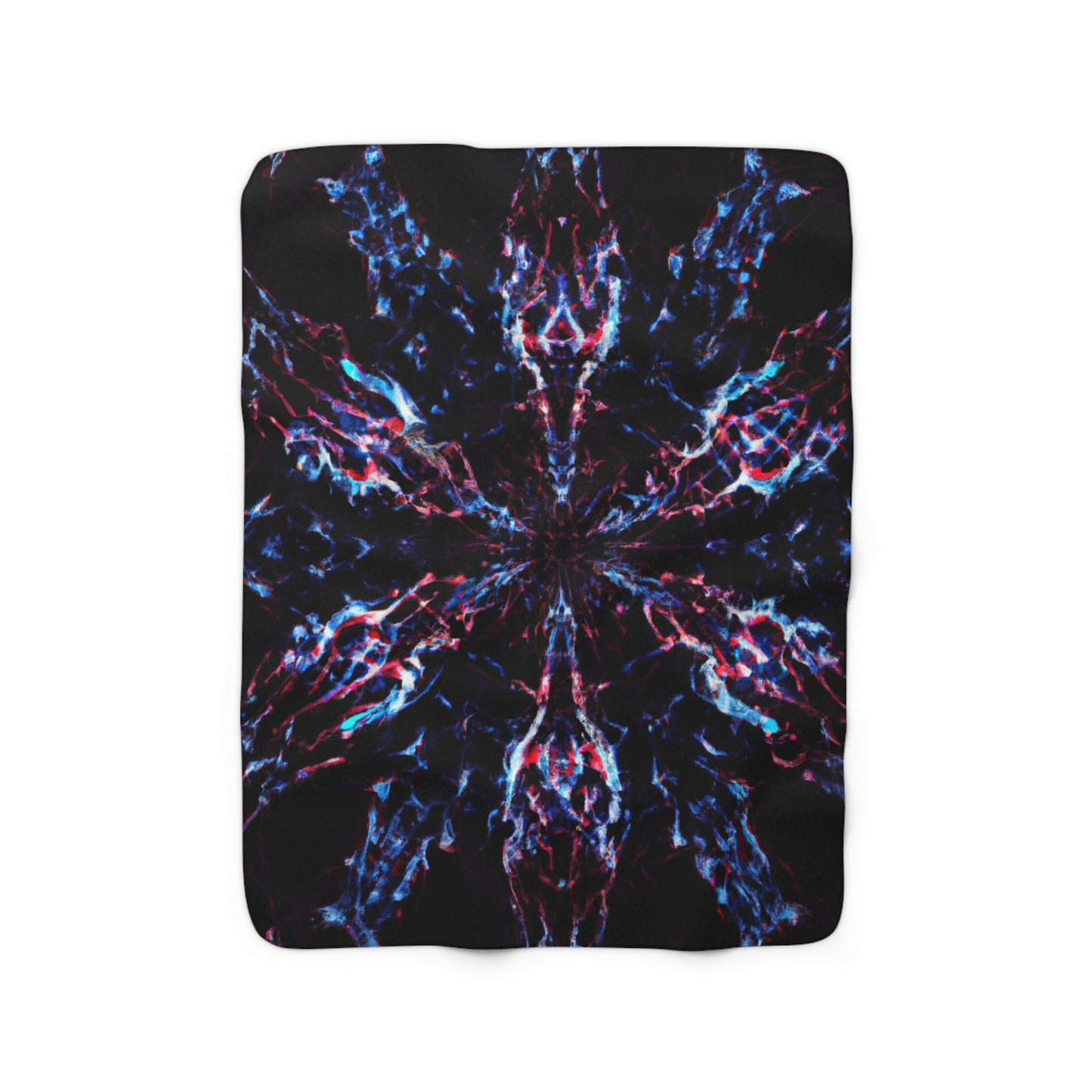 Giovanni Verducci - Trippy Infinity Patterns Sherpa Blanket