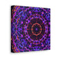Cosmic Psychedelic Universe. Trippy Infinity Patterns Art Canvas