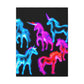 Neon Unicorn Fantasia NEON Unicorns Art Canvas