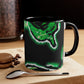 "Neon Splendor Symphony" Butterflies 11oz Mug