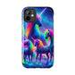 Vibrant's Mystic Muster NEON Unicorns Tough Phone Case