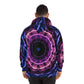 "The Everlasting Dance of the Neon Lights" -Trippy Infinity Patterns AOP Hoodie