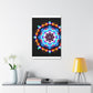 Vivid Vortex Immersion Trippy Infinity Patterns Art Canvas