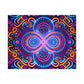 Neon Infinifinity - Neon Trippy Infinity Patterns Puzzle 30, 110, 252, and 1000 Pieces