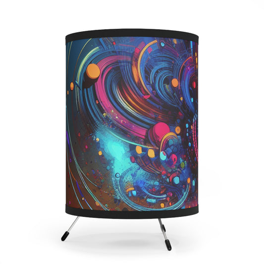 Museo Guidi di Firenze - Trippy Infity Patterns Art Tripod Lamp