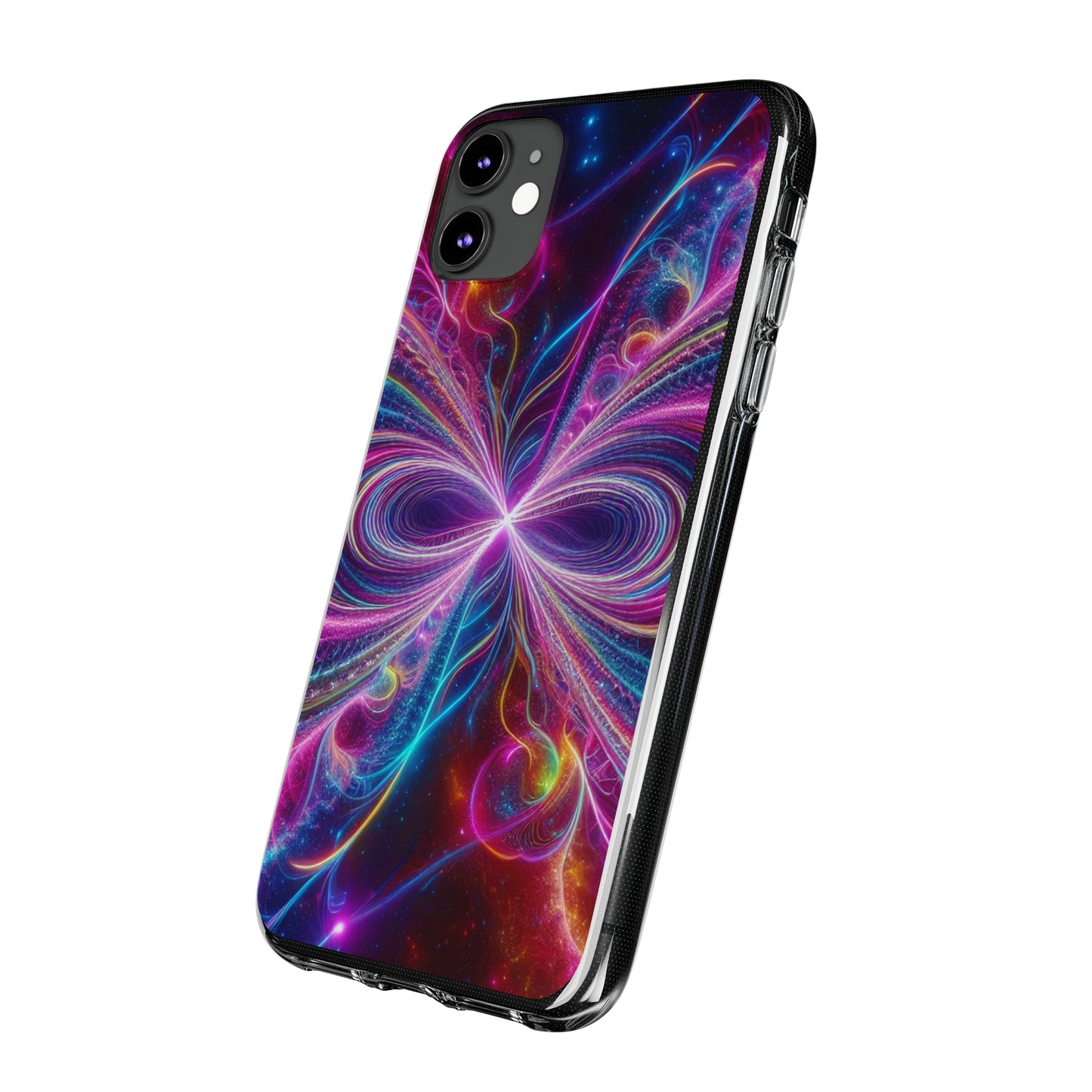 Neon Infinity Dreams Infinity Patterns Art Polycarbonate Phone Case