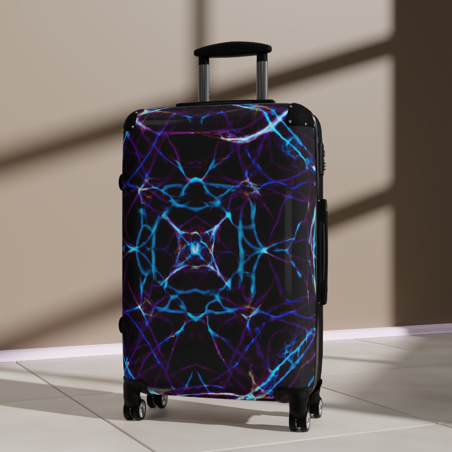 Johannes van der Gherwelde - Trippy Infinity Patterns Suitcase
