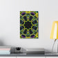 Vivid Neon Dreams of Infinity. Trippy Infinity Patterns Art Canvas