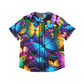 Neon Butterfly Bliss. Neon Butterflies Womans Jersey