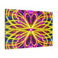 Neon Infinity Surrealism Trippy Infinity Patterns Art Canvas