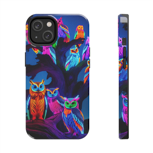 Neon Nightflight NEON Owls Tough Phone Case
