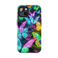 Neon Butterfly Dreamscape. NEON Butterflies Tough Phone Case