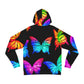 Neon Flight Fantasy - Butterflies AOP Hoodie